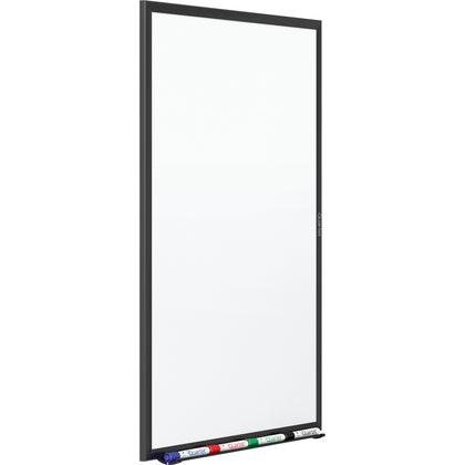 Quartet Classic Magnetic Whiteboard - 8x4 ft - Steel Surface - Black Frame - Dry Erase Boards