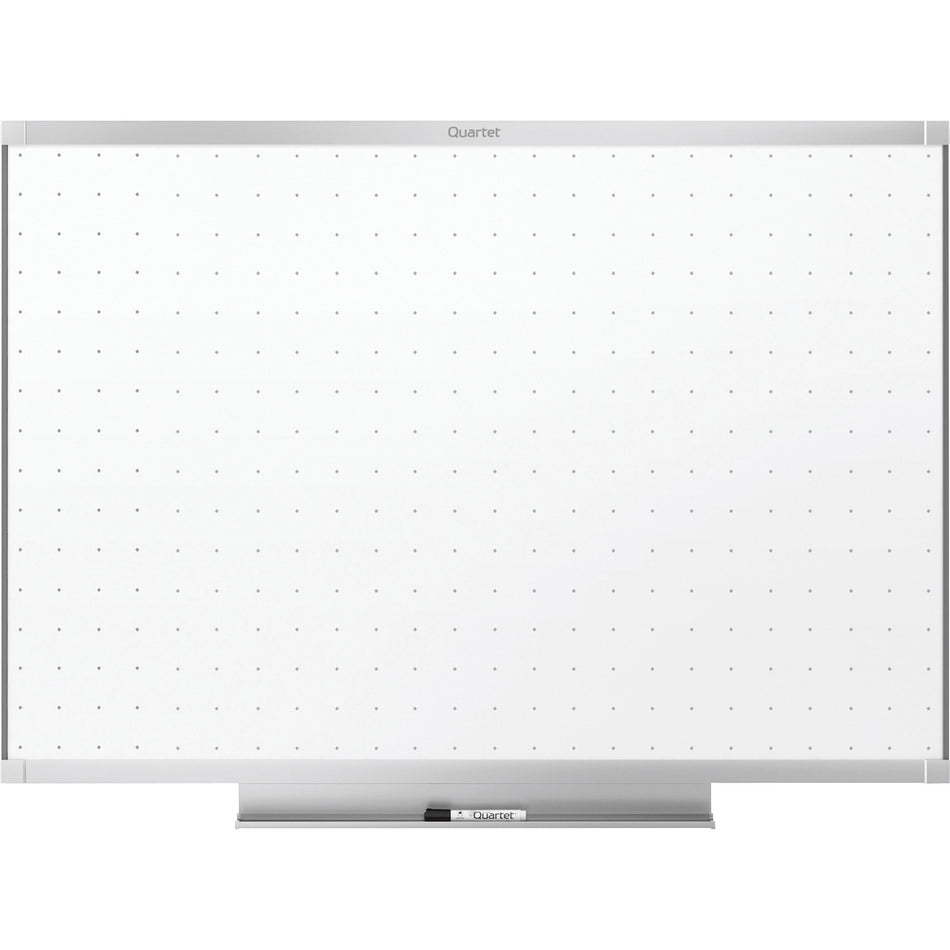 Quartet Prestige 2 Total Erase Whiteboard - 72" (6 ft) Width x 48" (4 ft) Height - White Surface - Silver Aluminum Frame - Horizontal - 1 Each