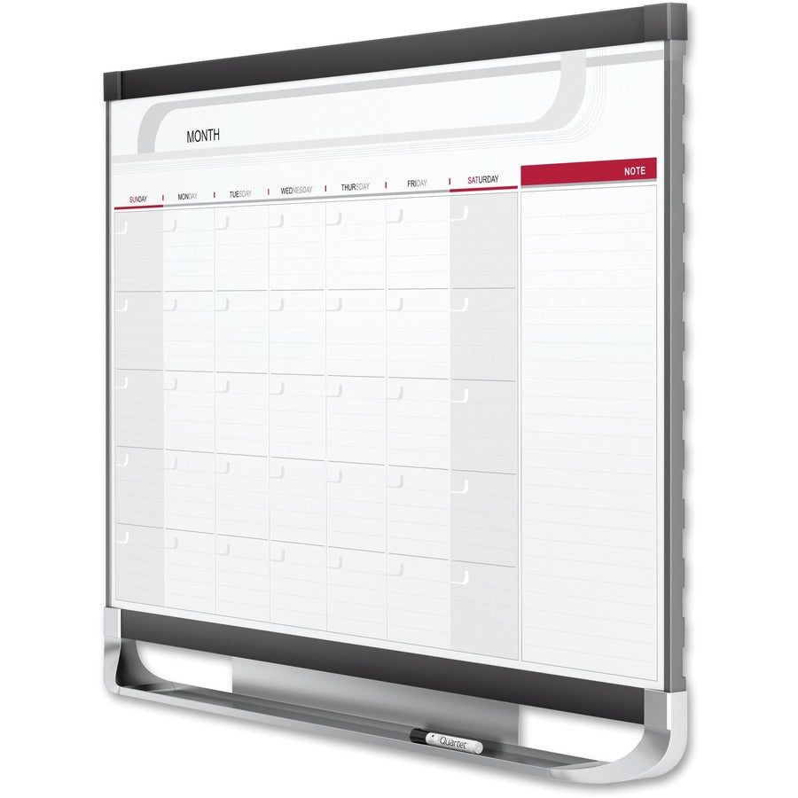 Quartet Prestige 2 Magnetic Monthly Calendar Board - Left