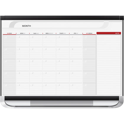 Quartet Prestige 2 Magnetic Monthly Calendar Board - 24’’ x 36’’ - Erasable & - Boards