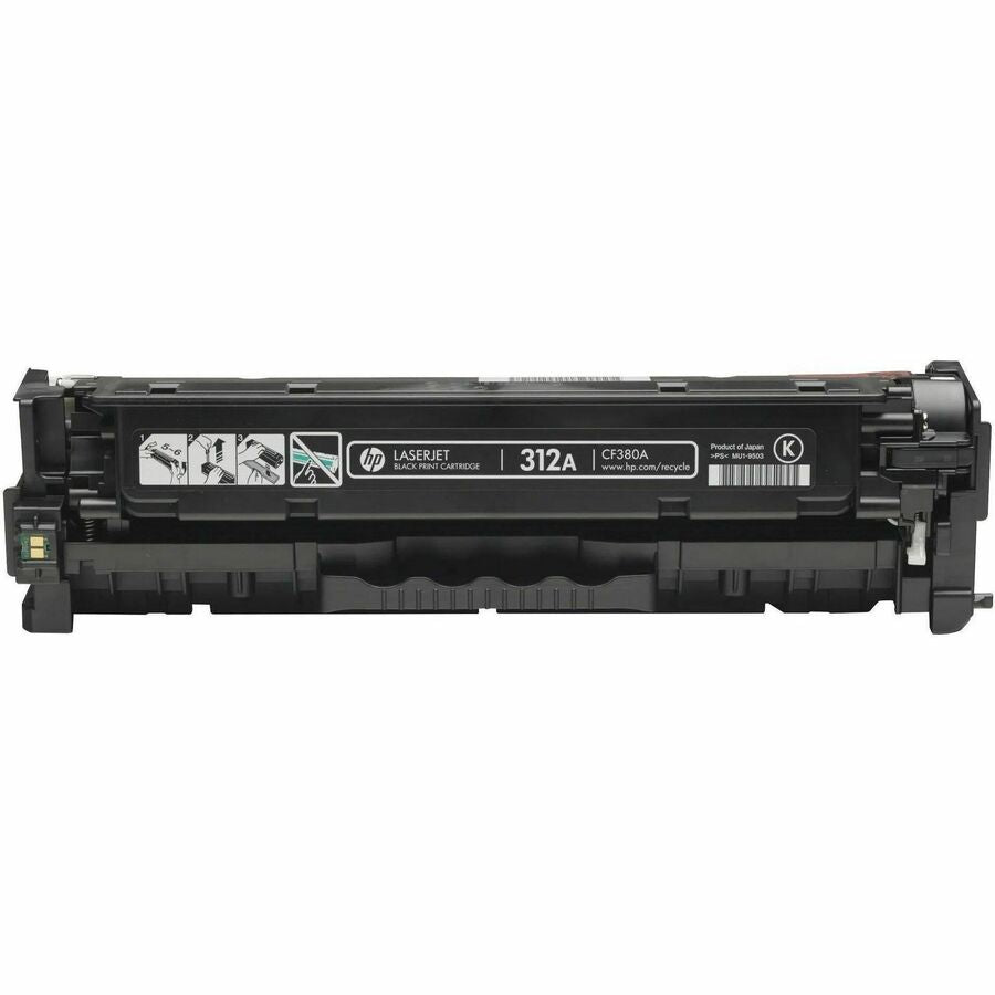 HP 312A Original Laser Toner Cartridge - Black - 1 Each - Alternate-Image1