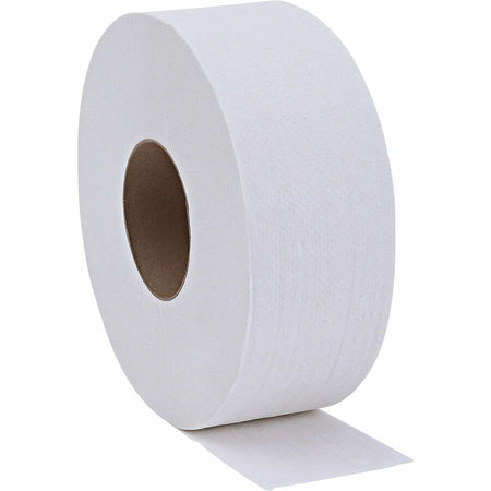 Genuine Joe 2-ply Jumbo Roll Dispenser Bath Tissue - Front