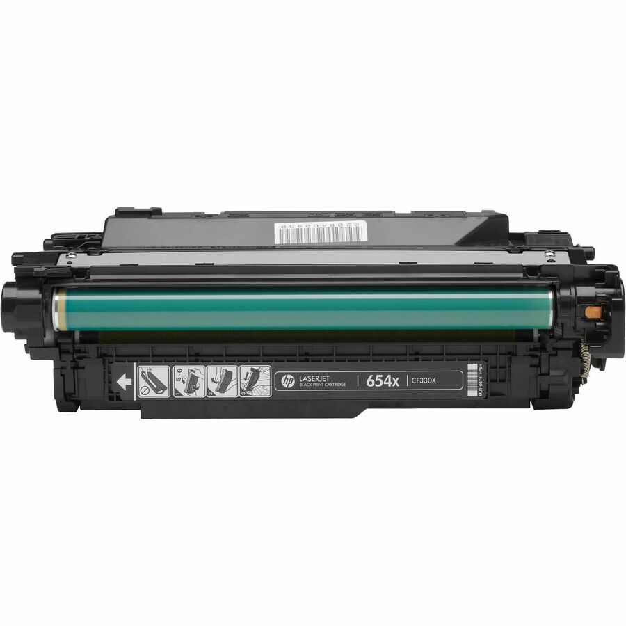 HP 654X (CF330X) Original High Yield Laser Toner Cartridge - Single Pack - Black - 1 Each - Alternate-Image1