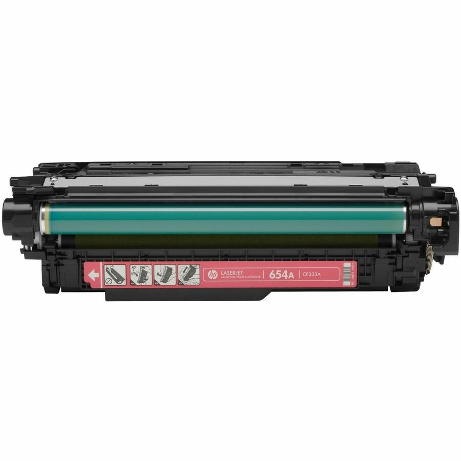 HP 654A (CF333A) Original Laser Toner Cartridge - Single Pack - Magenta - 1 Each - Alternate-Image1