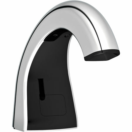 Rubbermaid Commercial One Shot Touch-free Soap Dispenser - Automatic - Chrome, Black - 1 Each