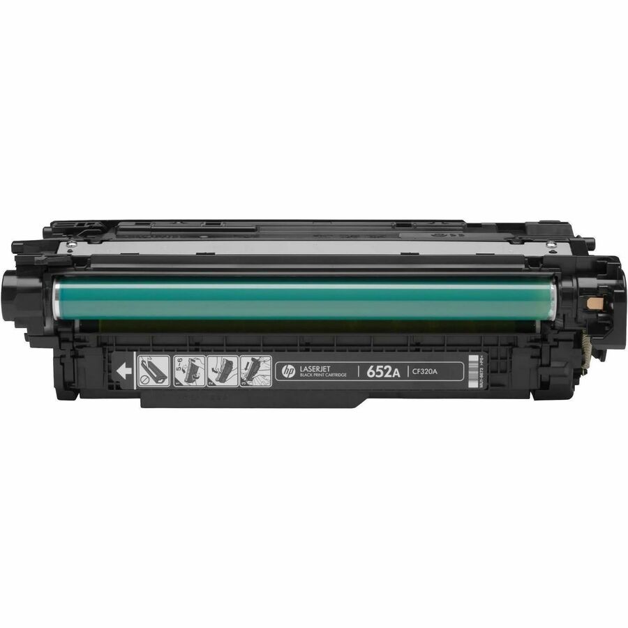 HP 652A (CF320A) Original Laser Toner Cartridge - Single Pack - Black - 1 Each - Alternate-Image2