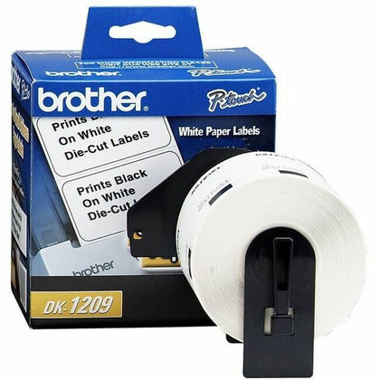 Brother DK1209 Small Address Labels - Direct Thermal White - 800/Roll - Label Maker Supplies