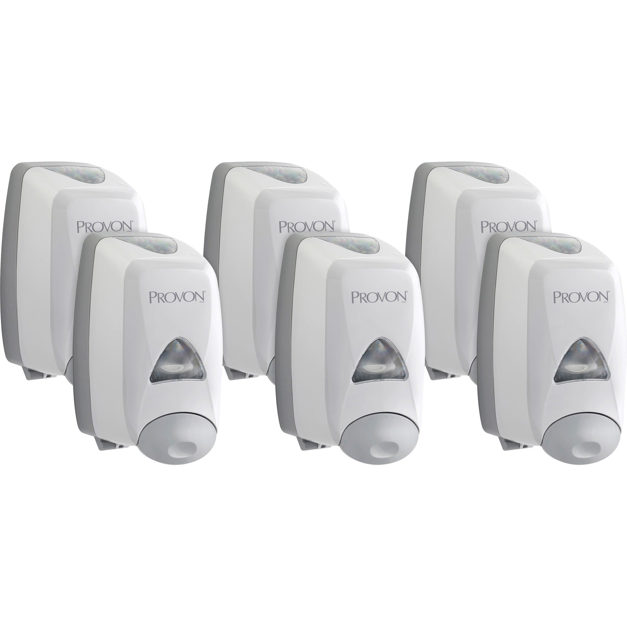 Provon FMX-12 Foam Soap Dispenser: Manual 1.32qt Capacity - Dove Gray - Skin Care Dispensers & Refills