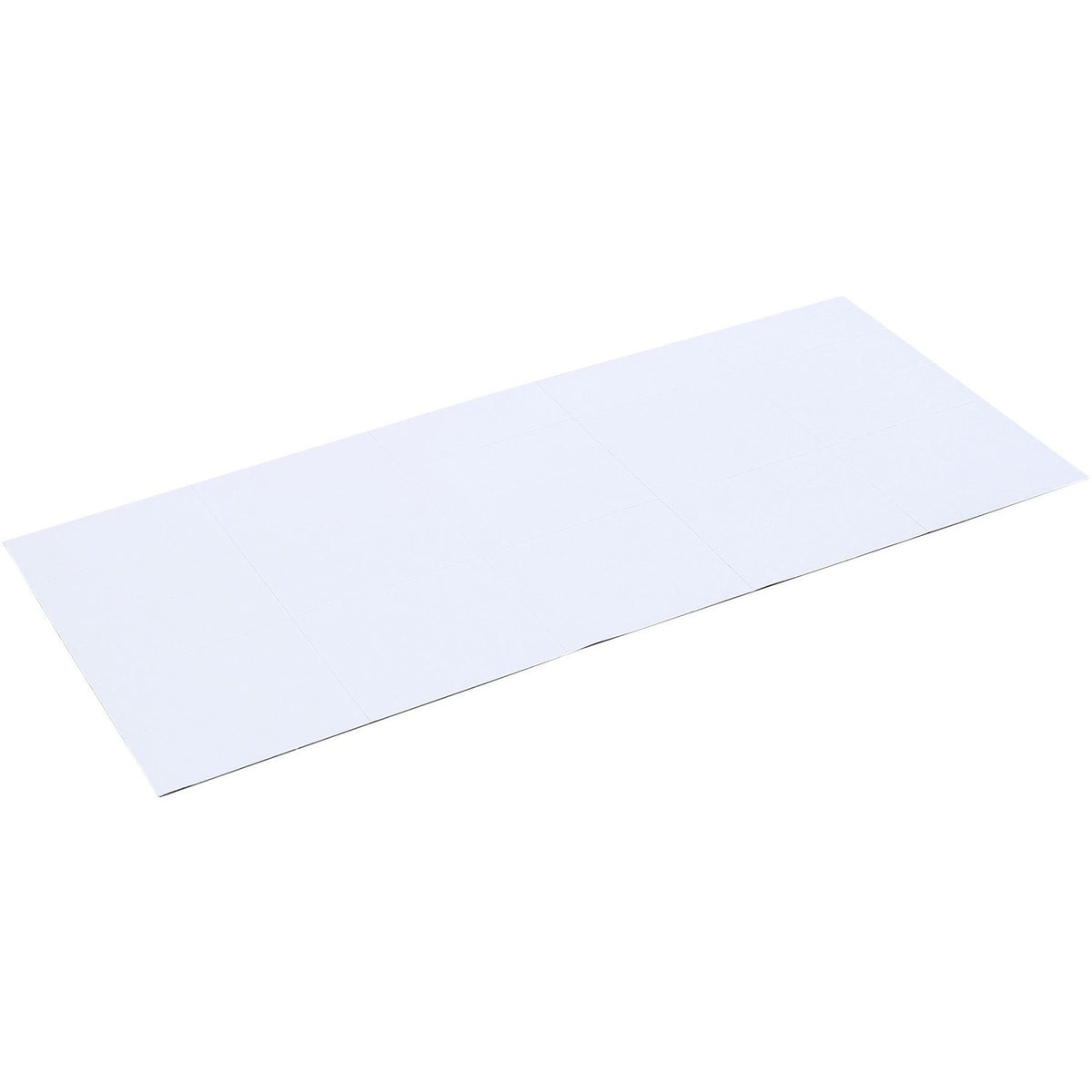 MasterVision 2" Magnetic Dry Erase Strips - 0.88" Length x 2" Width - White - For Board, Color Coding - 25 / Pack