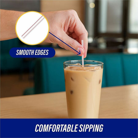 Genuine Joe 5-1/2" Plastic Stir Stick/Straws - Alternate-Image2