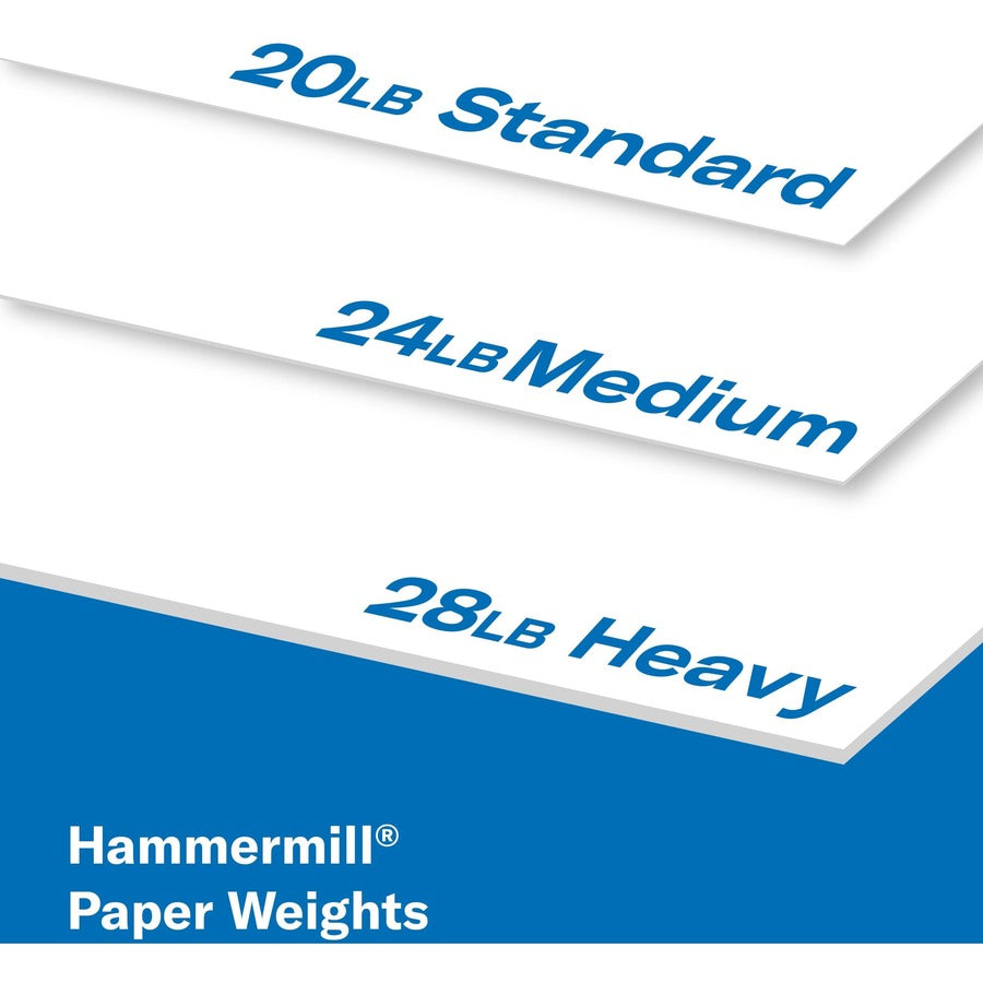 Hammermill Copy Plus Paper - White - 92 Brightness - Legal - 8 1/2" x 14" - 20 lb Basis Weight - Sustainable Forestry Initiative (SFI) - Acid-free, Quick Drying - White - 500 Sheets per Ream - 10 / Carton