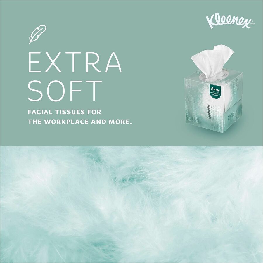 Kleenex Professional Naturals Facial Tissue Cube for Business - Alternate-Image4