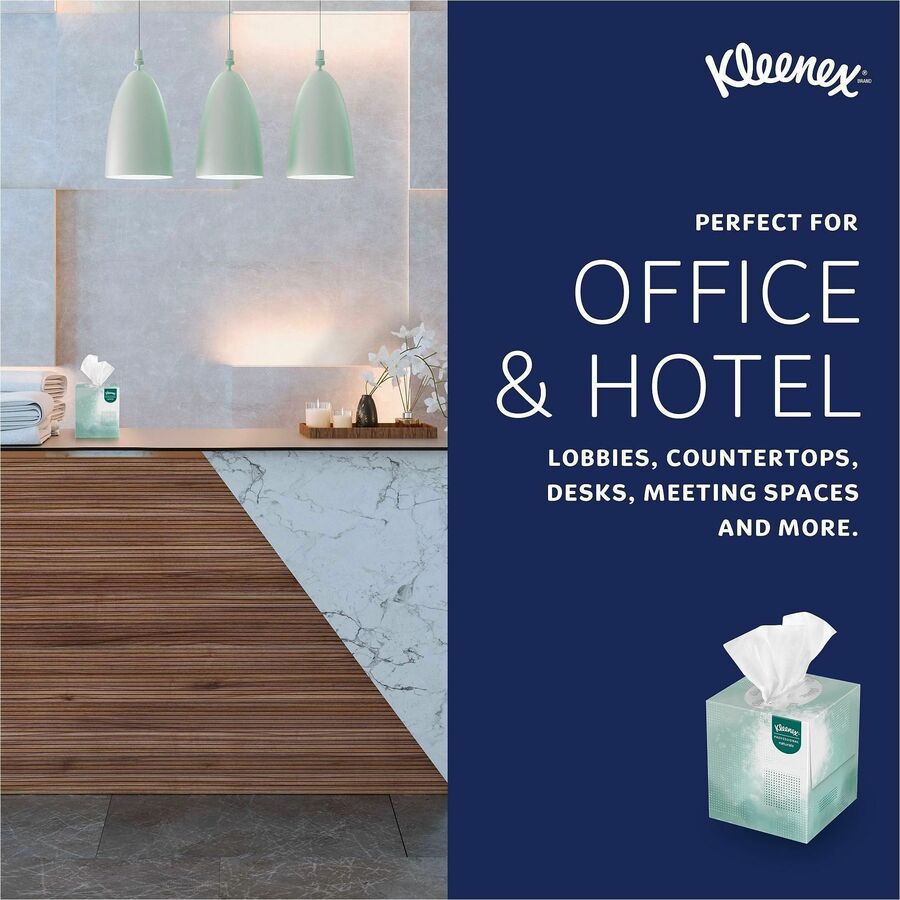 Kleenex Professional Naturals Facial Tissue Cube for Business - Alternate-Image6