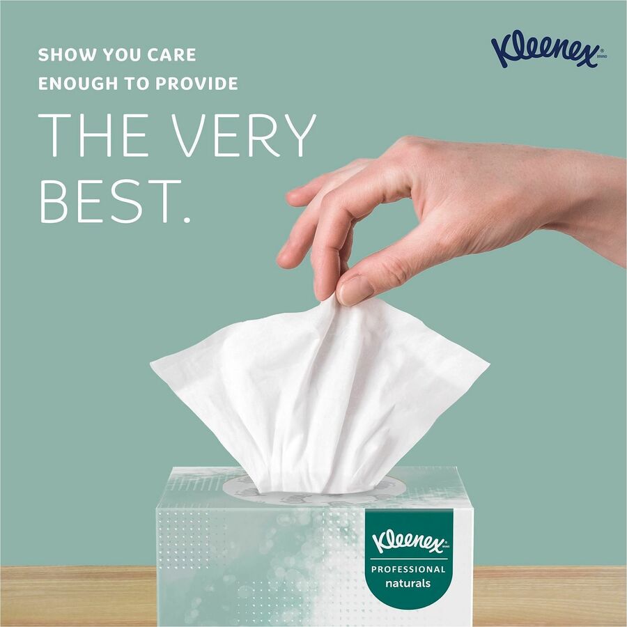 Kleenex Professional Naturals Facial Tissue Cube for Business - Alternate-Image2