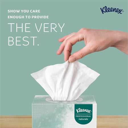 Kleenex Professional Naturals Facial Tissue Cube for Business - Alternate-Image2