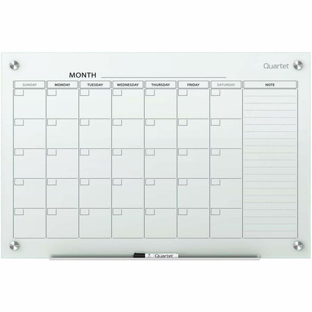 ACCO Glass Magnetic Calendar Board - 2000