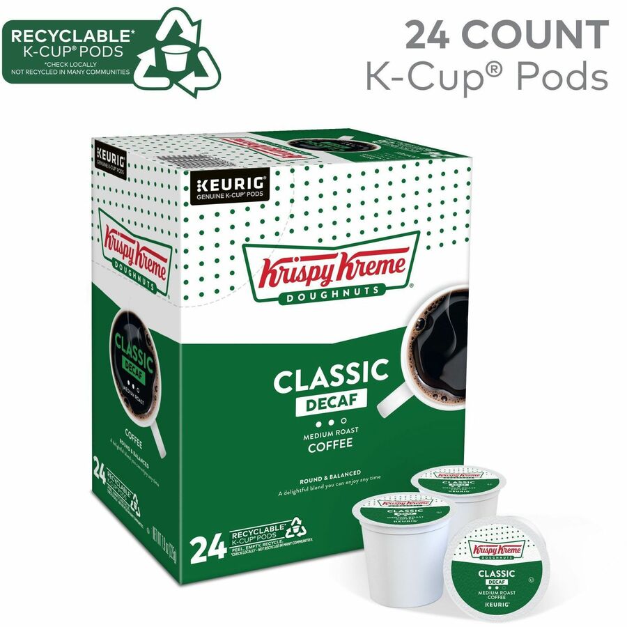 Krispy Kreme K-Cup, Pod Classic Decaf Coffee - Alternate-Image6