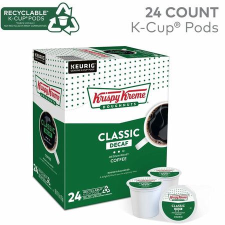 Krispy Kreme K-Cup, Pod Classic Decaf Coffee - Alternate-Image6