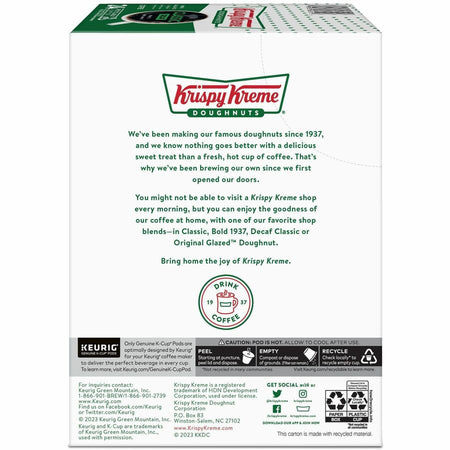 Krispy Kreme K-Cup, Pod Classic Decaf Coffee - Alternate-Image5