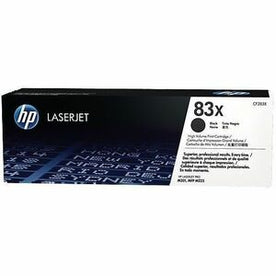HP 83X (CF283X) Original High Yield Laser Toner Cartridge - Single Pack - Black - 1 Each - Large