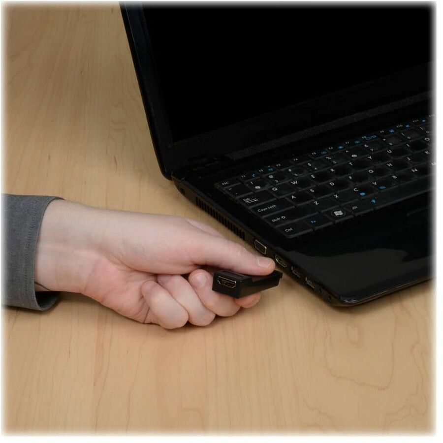 Tripp Lite series Tripp Lite DisplayPort to HDMI Converter Video Adapter - 1 x DisplayPort Digital Audio/Video Male - 1 x HDMI Digital Audio/Video Female - Black - 1 Each