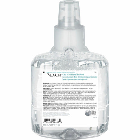 Provon LTX-12 Clear & Mild Foam Handwash - Moisturizing Germs Killer - Hand Soaps/Cleaners