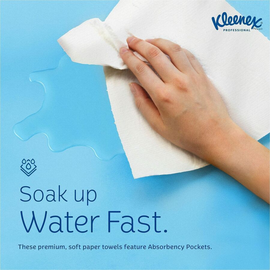 Kleenex Hand Towels with Premium Absorbency Pockets in a Pop-Up Box - Alternate-Image4