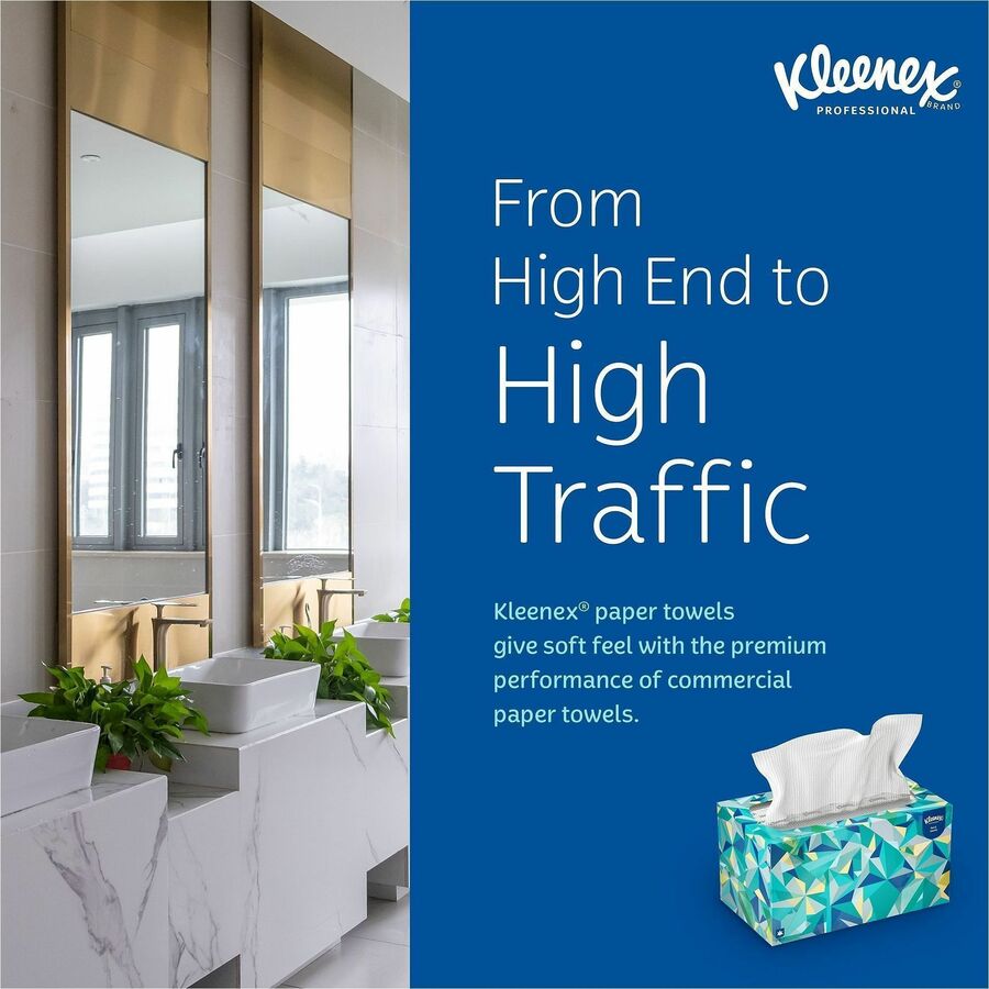 Kleenex Hand Towels with Premium Absorbency Pockets in a Pop-Up Box - Alternate-Image8