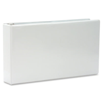 Business Source Tabloid-size Round Ring Reference Binder - Durable 3’’ Capacity - Presentation / View Binders