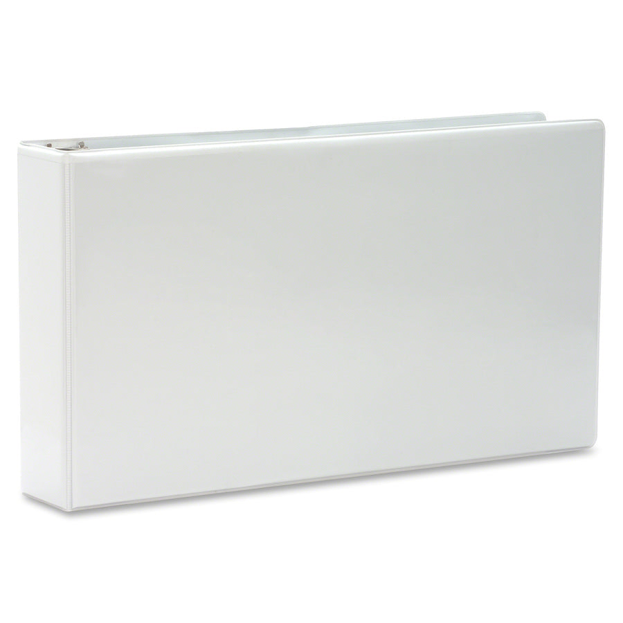 Business Source Tabloid-size Round Ring Reference Binder - Durable 3" Capacity Binder