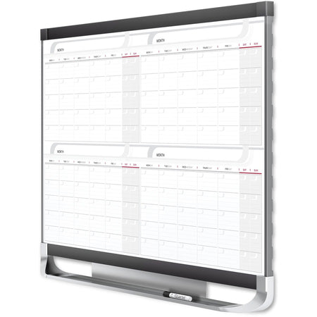 Quartet Prestige 2 Magnetic Calendar Total Erase Whiteboard - Left