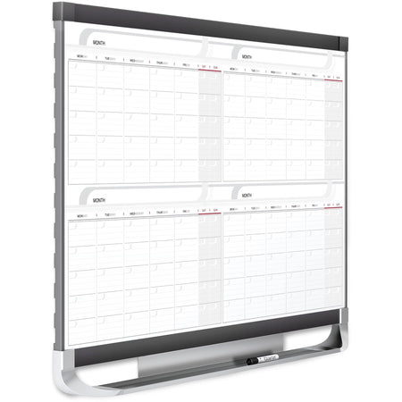Quartet Prestige 2 Magnetic Calendar Total Erase Whiteboard - Right