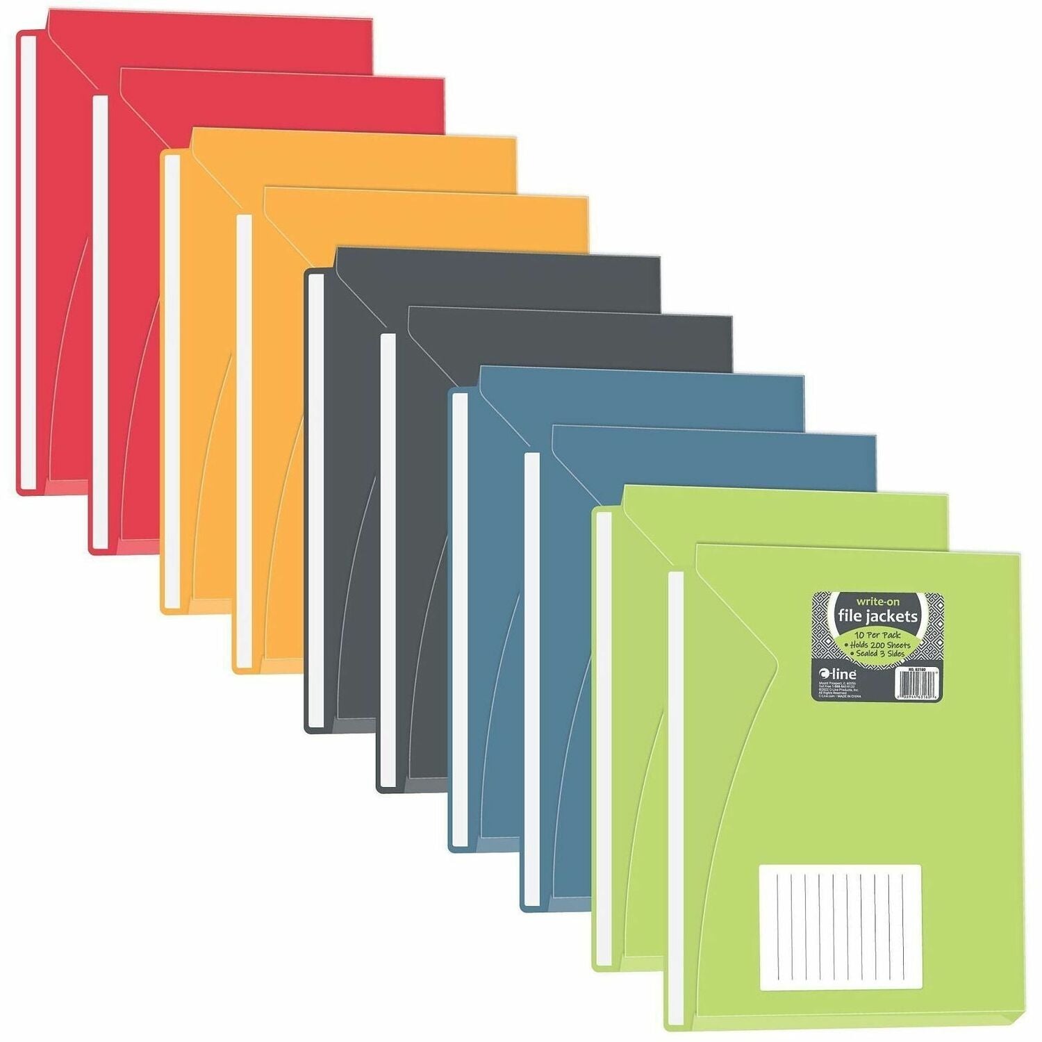 C-Line Full Tab Cut Letter File Jacket - 1500