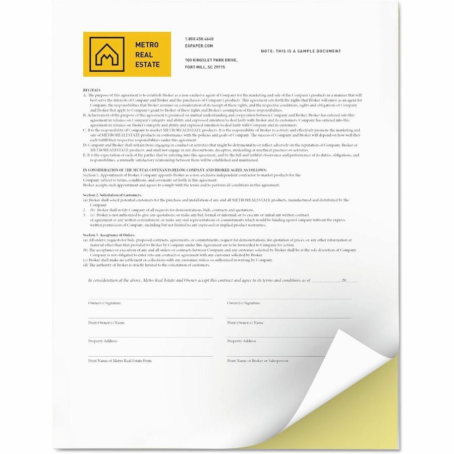 Xerox Carbonless Paper - Alternate-Image1