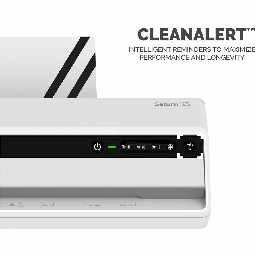 Fellowes Saturn3i 125 Laminator with Pouch Starter Kit - 12.50" Lamination Width - 5 mil Lamination Thickness - 4.1" Height x 20.9" Width x 5.8" Depth