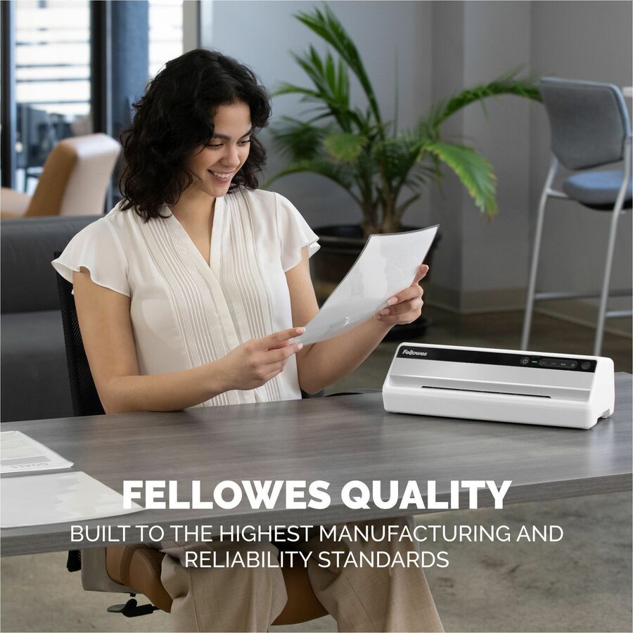 Fellowes Saturn3i 95 Laminator & Pouch Starter Kit - Pouch - 9.50" Lamination Width - 5 mil Lamination Thickness - 4.1" Height x 17.2" Width x 5.5" Depth