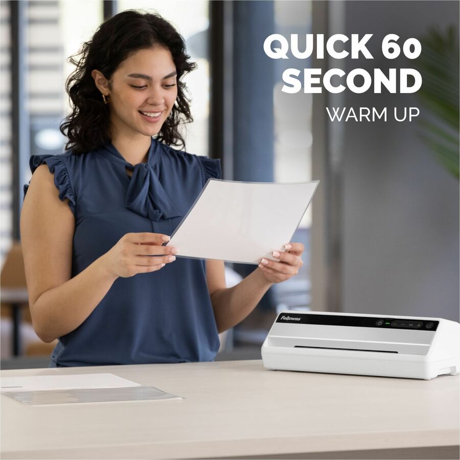 Fellowes Saturn3i 95 Laminator & Pouch Starter Kit - Pouch - 9.50" Lamination Width - 5 mil Lamination Thickness - 4.1" Height x 17.2" Width x 5.5" Depth