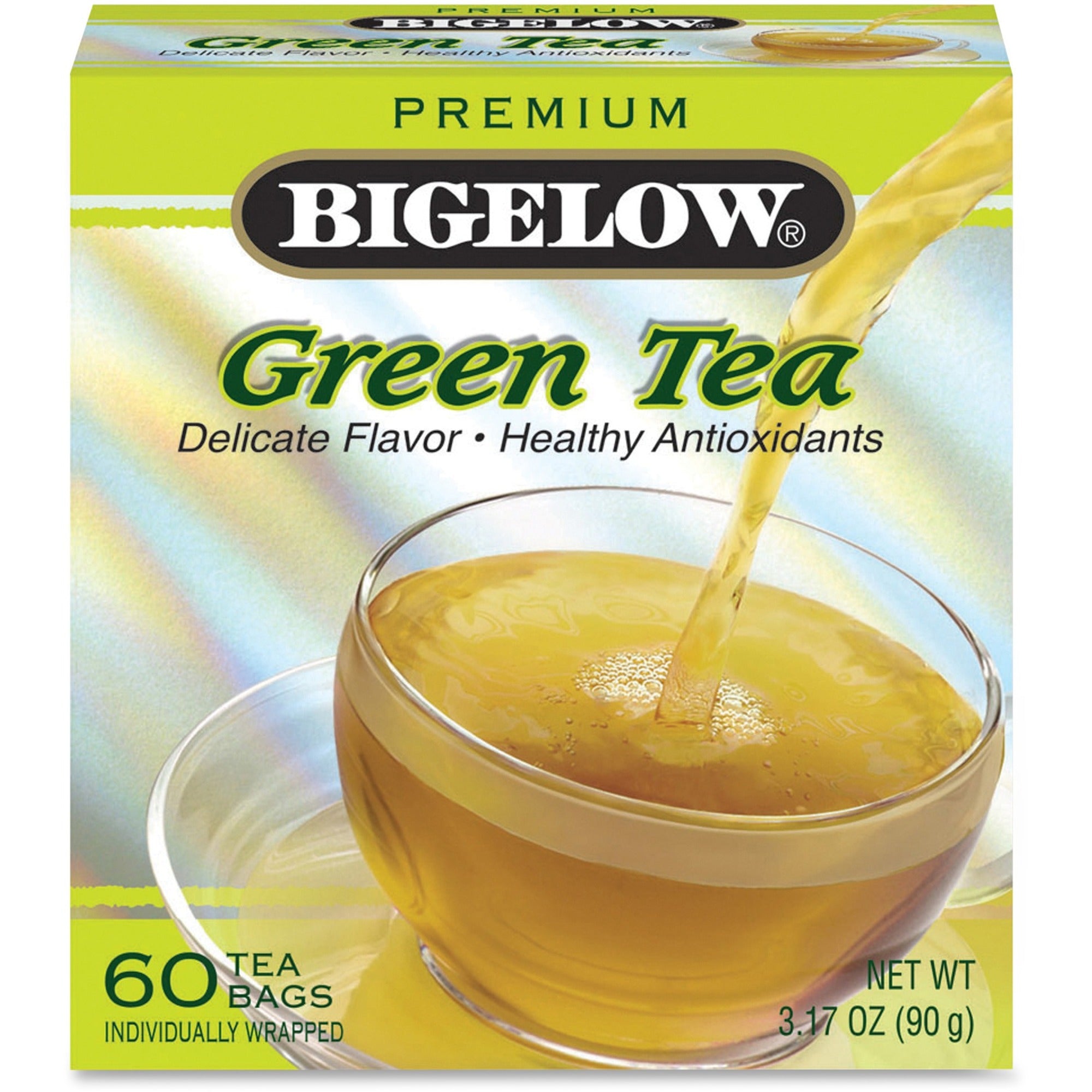 Bigelow® Blend Green Tea Bag Green Tea Bag - Green Tea - 3.2 oz Per Box - 60 - 60 / Box