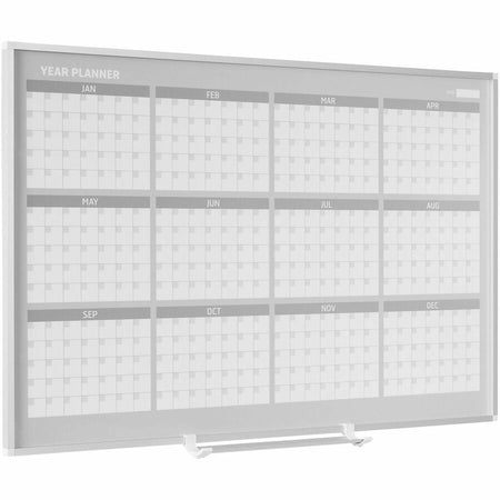 MasterVision 48" 12-month Calendar Planning Board - Right