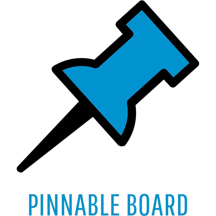 MasterVision MV Fabric/Dry-erase Bulletin Board - 18" Board Height x 24" Board Width - Gray Fabric, White Surface - Lightweight, Mounting System, Magnetic - Gray Wood Frame - 1 Each