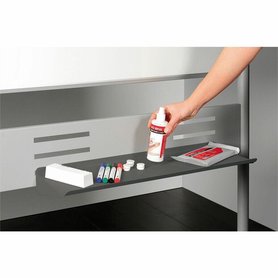 MasterVision Magnetic Dry Erase 2-sided Easel - Bottom