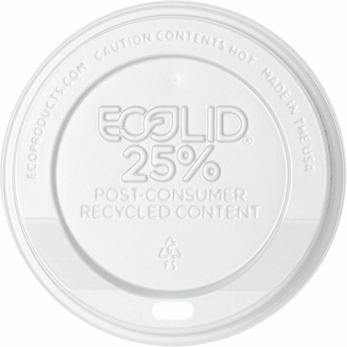 Eco-Products Evolution World Hot Cup Lids - 2000
