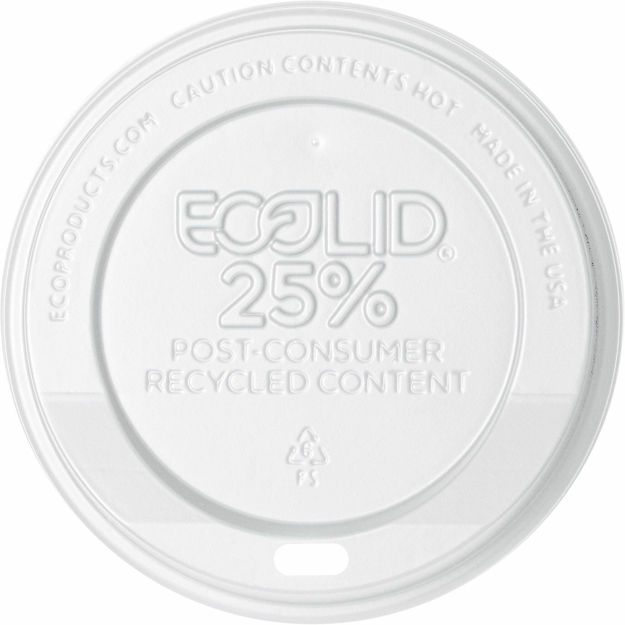 Eco-Products Evolution World Hot Cup Lids - 2000