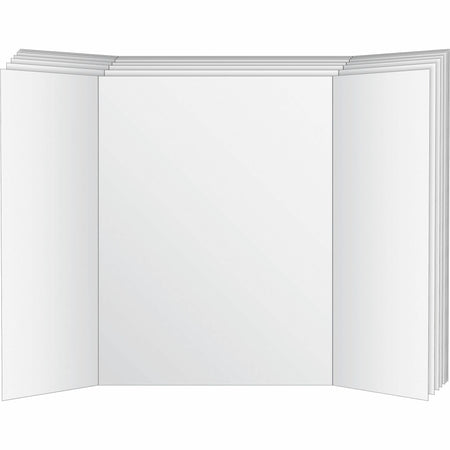 Geographics Royal Brites Project Board - 48" (4 ft) Width x 36" (3 ft) Height - White Surface - Rectangle - 6/Pack - 3 / Carton