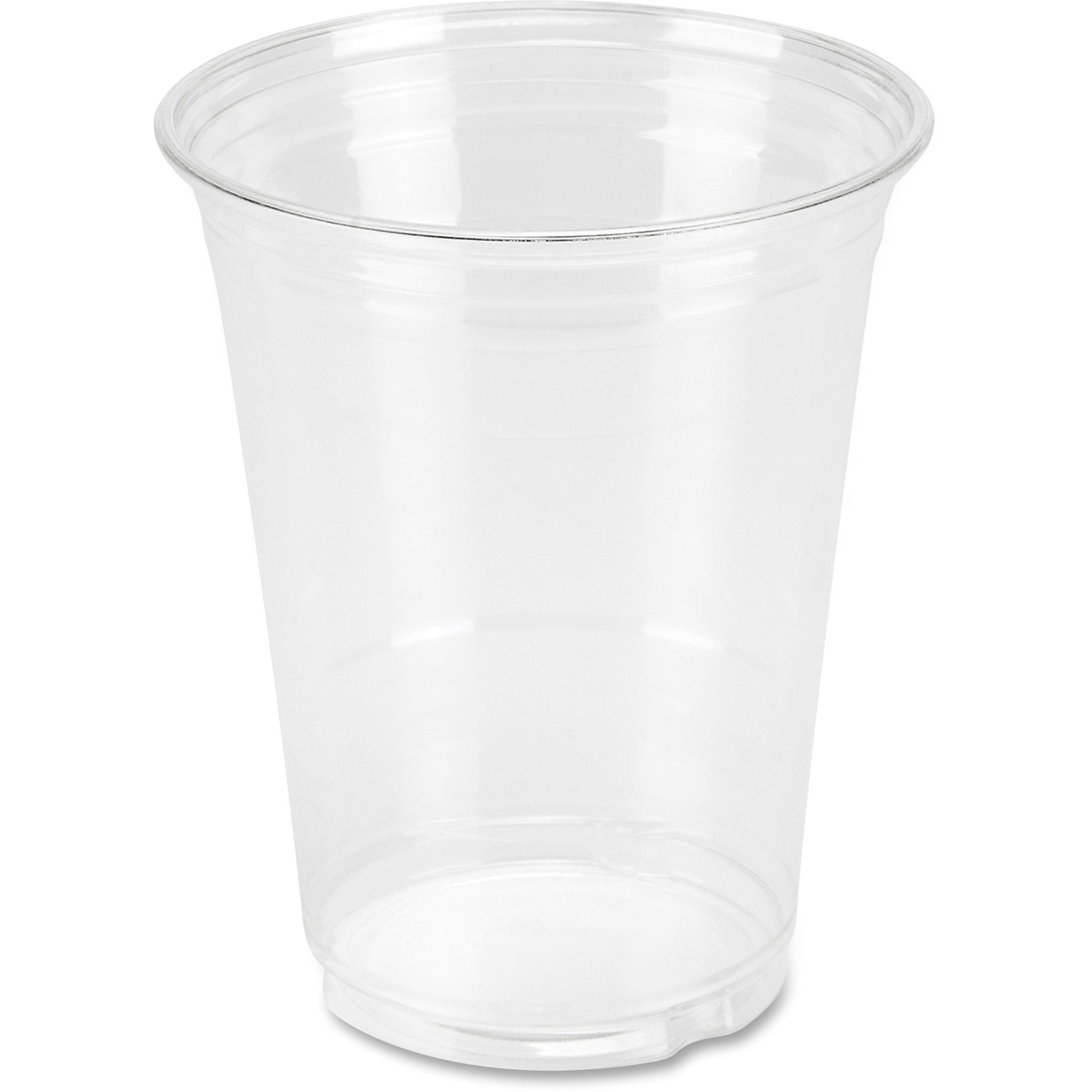 Genuine Joe 16 oz Clear Plastic Cups - Cold Drink - 25/Pack