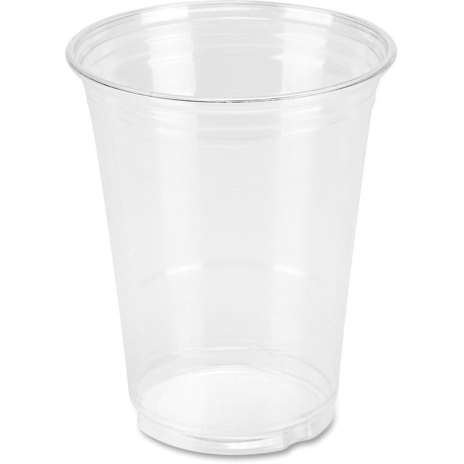 Genuine Joe 16 oz Clear Plastic Cups - 16 fl oz - Clear - Plastic - Cold Drink, Beverage - 25 / Pack