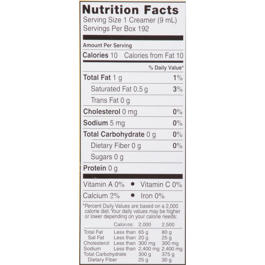 International Delight Land O Lakes Mini Moo's Half & Half Cream Singles - 192 / Carton