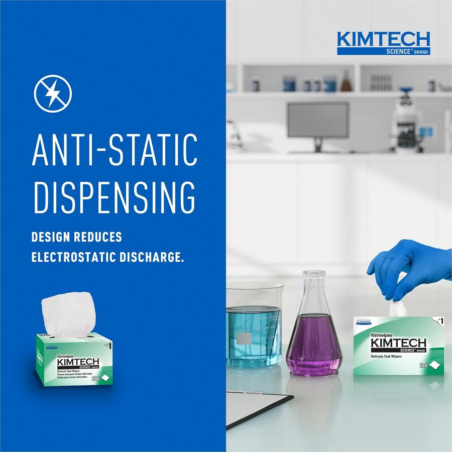 KIMTECH Science Kimwipes Delicate Task Wipers - Right