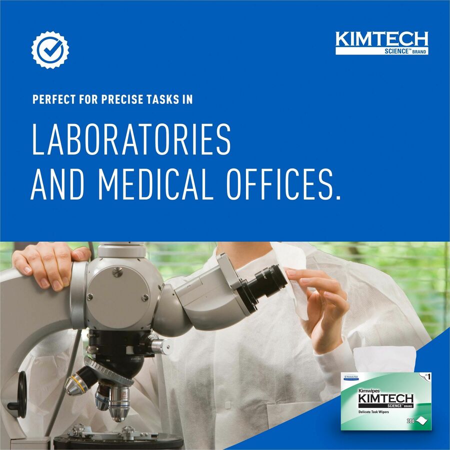 KIMTECH Science Kimwipes Delicate Task Wipers - Rear