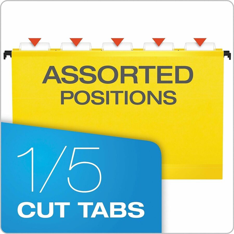 Pendaflex SureHook 1/5 Tab Cut Legal Hanging Folder - Alternate-Image5